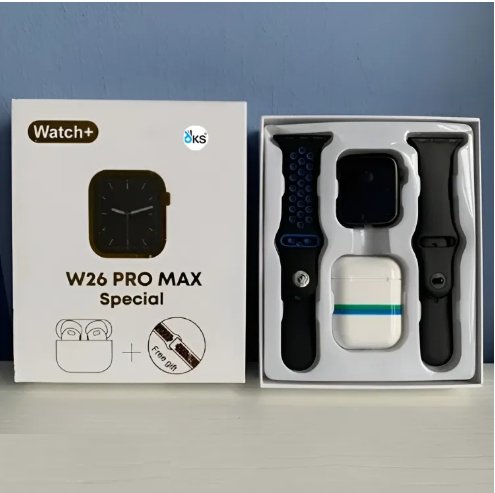 26 Pro Smart Watch With Wireless Ear Pods