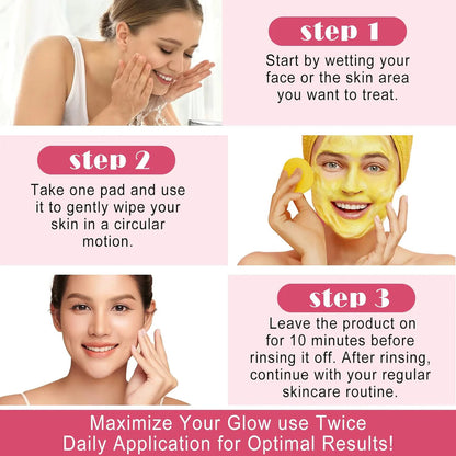 Turmeric and Kojic Acid Pads