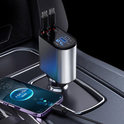 4 in 1 Retractable Charger 🚗
