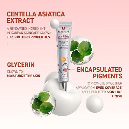 CC Cream High Definition Radiance Face Cream │ Korean Skin Care Therapy