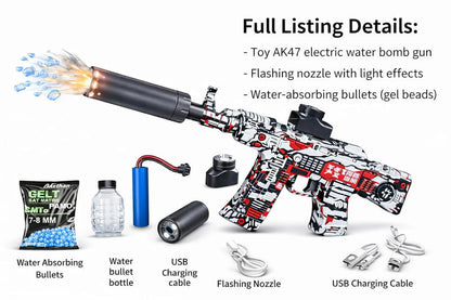 AK-47 Mini Gel Blaster — مسدس جل صغير بتصميم AK-47