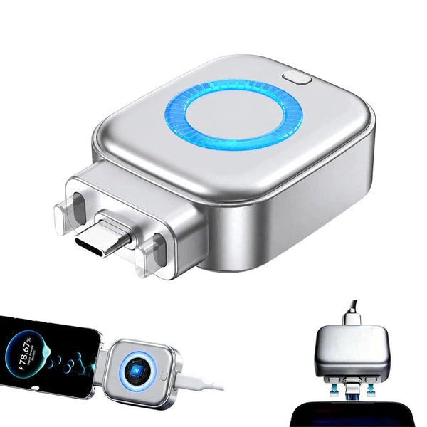 Smart Auto Eject Fast Charging Adapter — شاحن سريع ذكي بخاصية الإخراج التلقائي