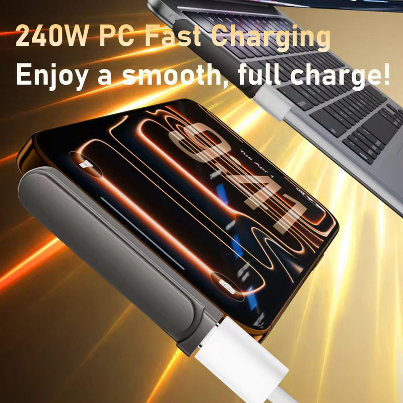 USB-C Foldable Phone Stand Adapter — محول USB-C متعدد الاستخدامات مع حامل هاتف قابل للطي