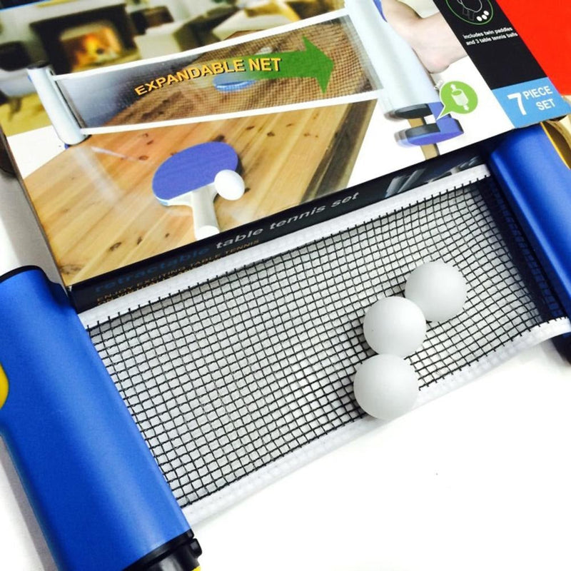 Table Tennis Net & Paddle Set — مجموعة شبكة ومضارب تنس الطاولة
