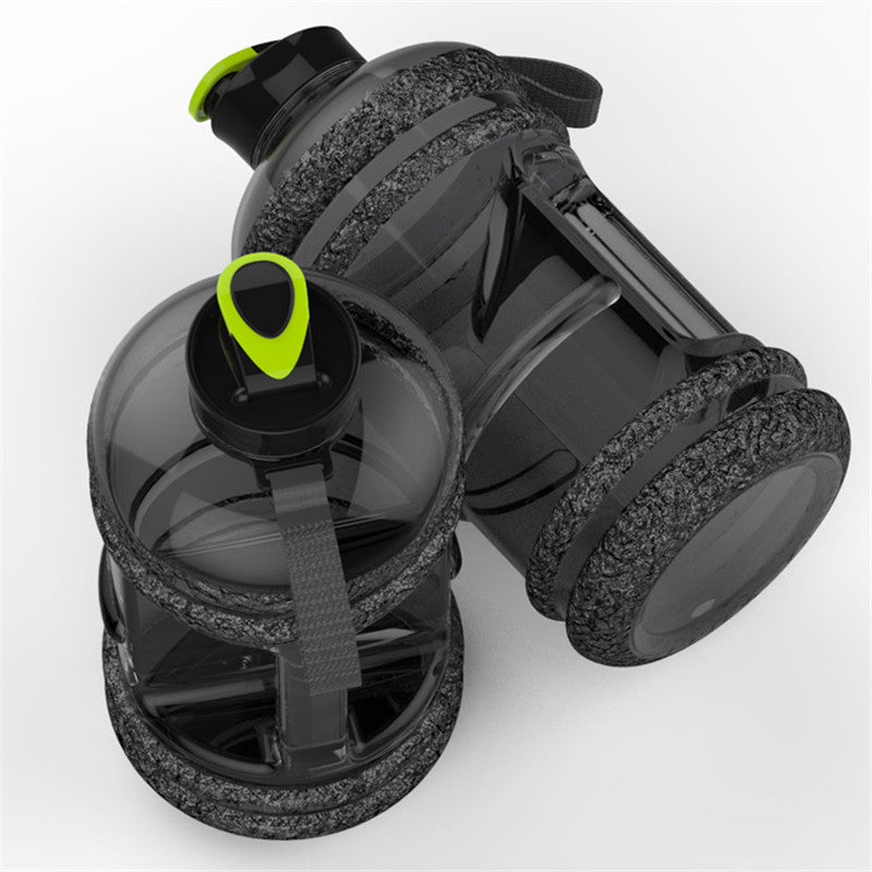 Portable Sports Fitness Water Bottle Large Capacity — زجاجة مياه رياضية محمولة – سعة كبيرة