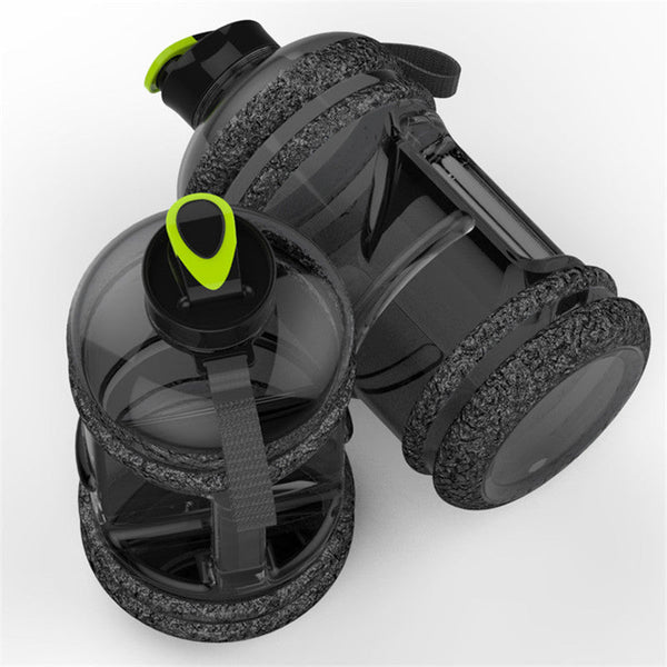 Portable Sports Fitness Water Bottle Large Capacity — زجاجة مياه رياضية محمولة – سعة كبيرة