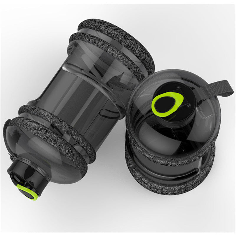 Portable Sports Fitness Water Bottle Large Capacity — زجاجة مياه رياضية محمولة – سعة كبيرة