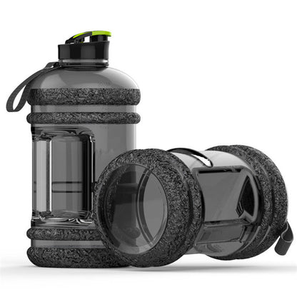 Portable Sports Fitness Water Bottle Large Capacity — زجاجة مياه رياضية محمولة – سعة كبيرة