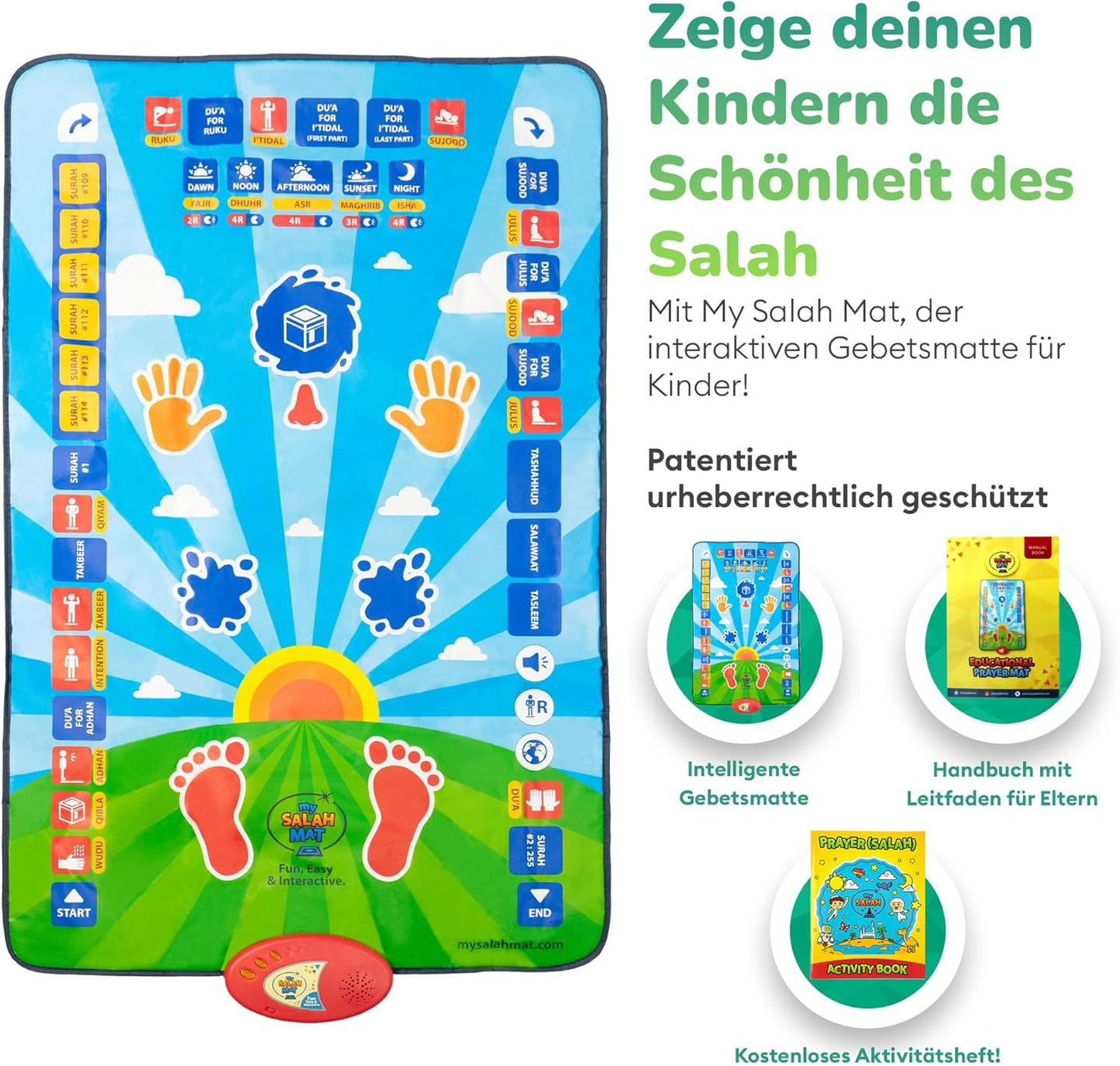Islamic Mat for Children Education 🤲✨